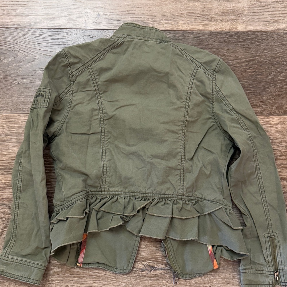 Abercrombie Kids Plaid Jacket Size XL! - Picture 4 of 4